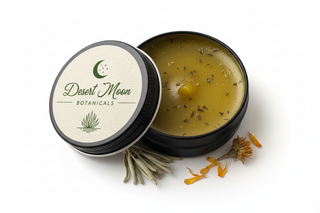 only the open salve tin picture